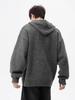 Men's Casual Knitted Hooded Pullover Sweater Coat - Autumn/Winter Versatile Loose Fit.