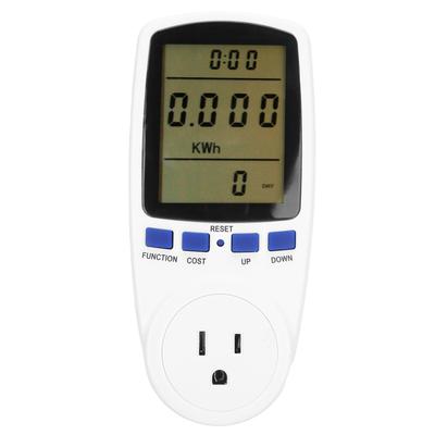 Tomada Medidora de Energia Monitor de Uso de Eletricidade Medidor de Tensão Corrente com Display LCDTS?836 EUA
