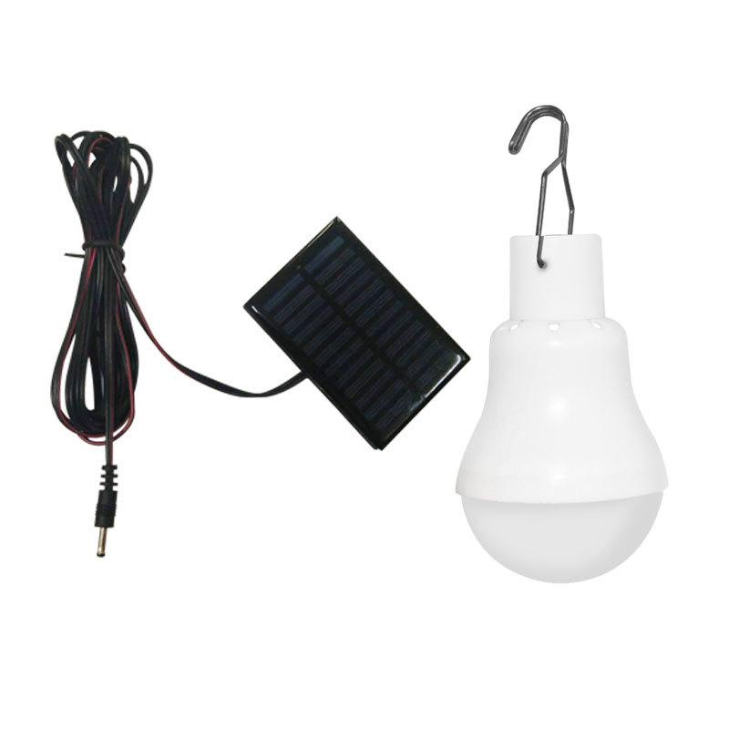Rechargeable LED Solar Emergency Bulb for Camping