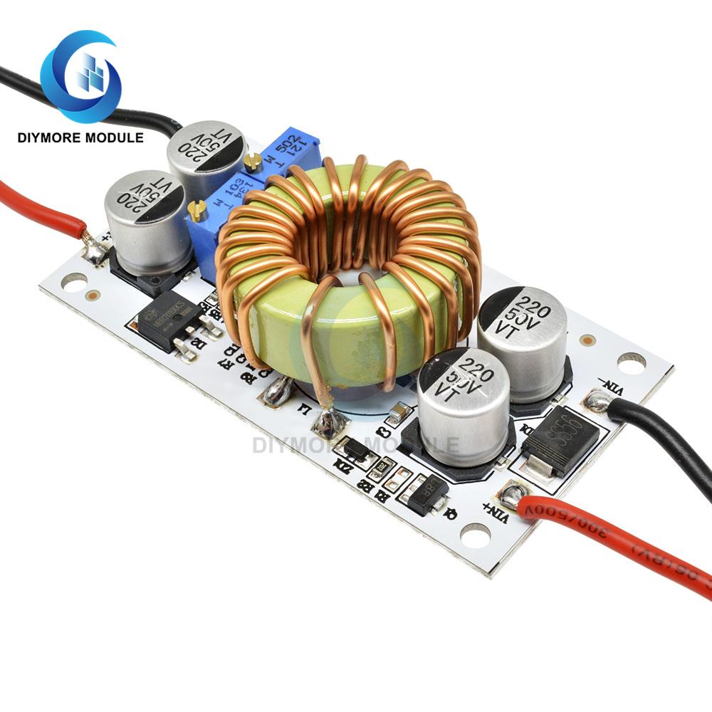 500W/250W 10A Step Up Power Supply DC 8.5V-48V to 10-50V Boost Converter Constant Voltage Current Drive Module Adjustable CC CV