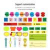 Colorful A5 Dot Stickers: Blank Round Adhesive Labels for Handwriting, Classification, and Sealing