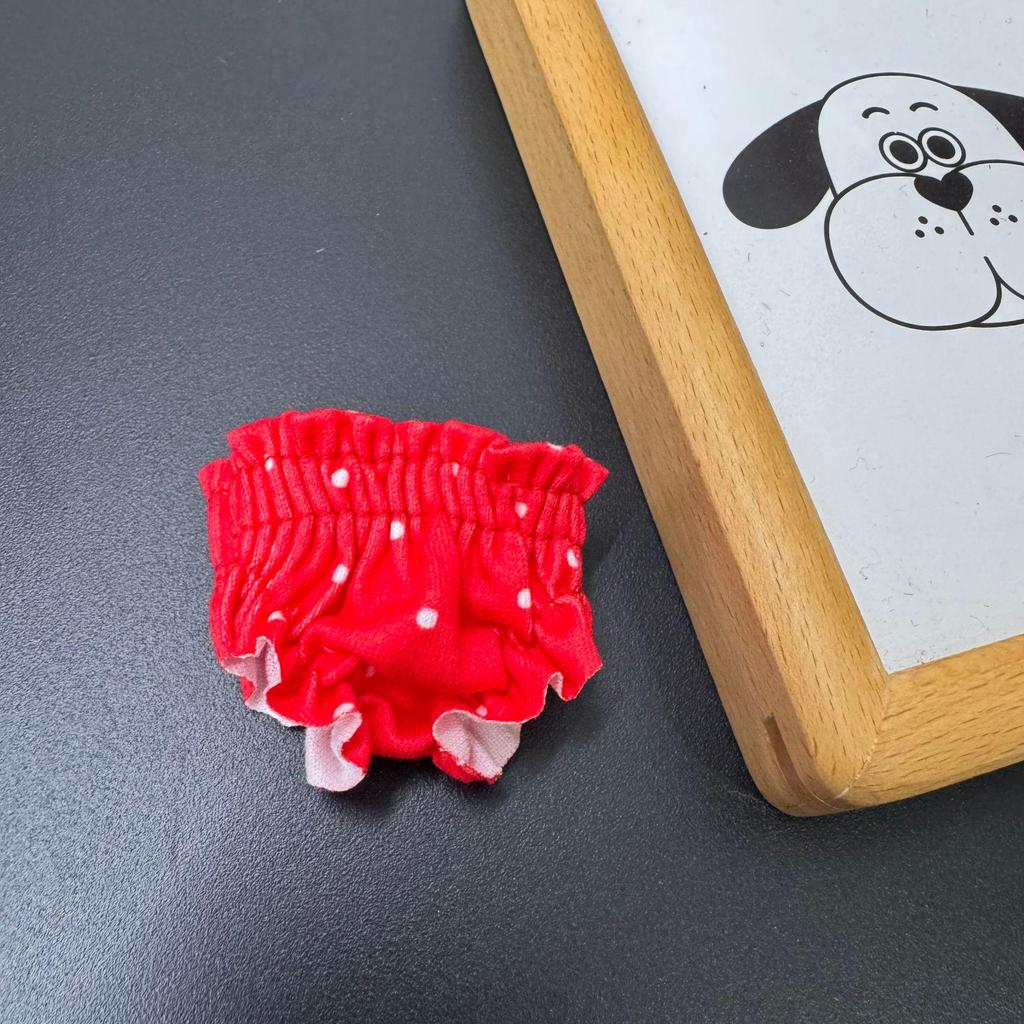 Labubu Doll Clothes: Cotton Pants & Accessories for 13cm-23cm Dolls, including Palm Dog-Themed Underwear.