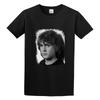 T Shirt Daniel Balavoine French Singer Twin Needle Sleeves and Hem