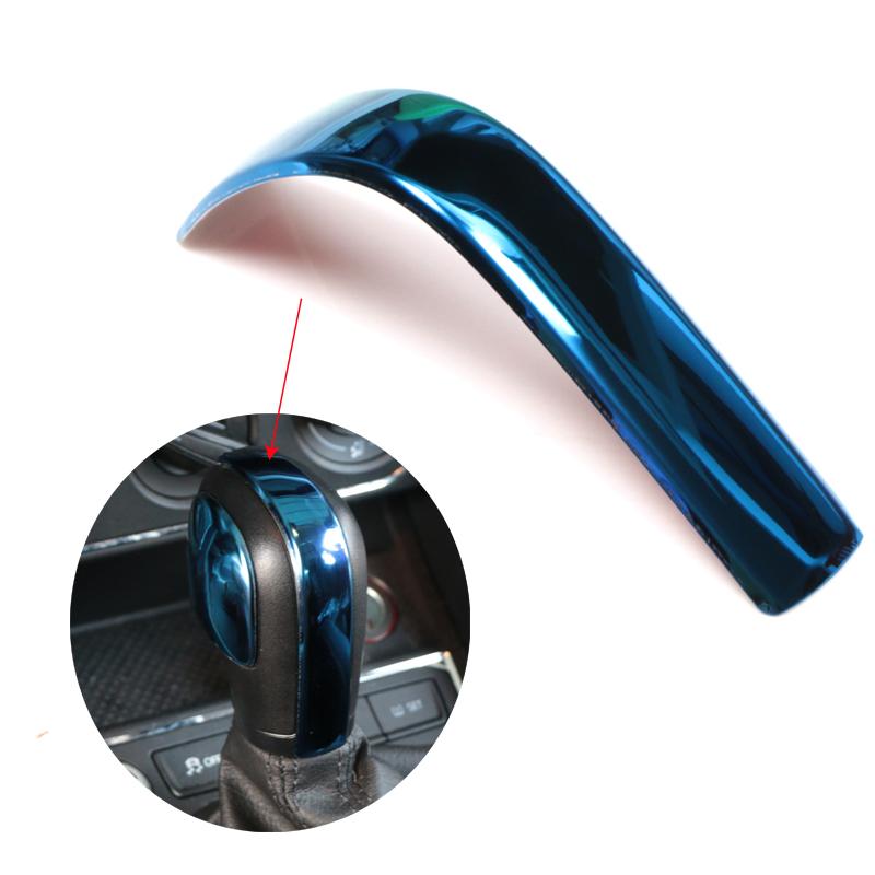 2026 Hot For VW VOLKSWAGEN Auto Stainless Steel Decoration For Volkswagen VW POLO CC Passat Touran Car Gear Shift Head knob Grip