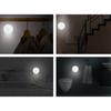 USB Aufladbares LED Nachtlicht Lampe mit Bewegungssensor und Magnet für Zuhause Zimmer Innen Weiß