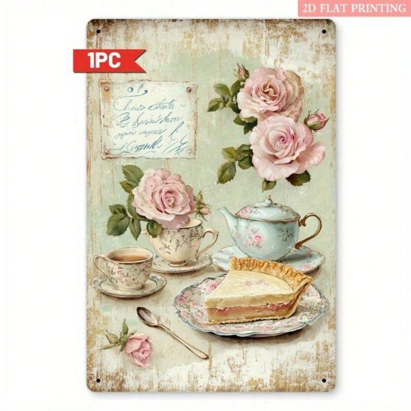 Vintage Style Metal Decorative Painting for Bars Cafes Garages