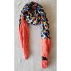 Used Marimekko Stole, Polka Dot Pattern, Large Scarf