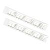 1 Pair Ventilation Rectangle Grill Cover White Air Vent Cover For Caravan RV Marine Boat