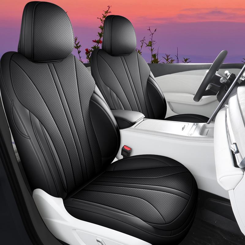 Xingrui L 2025 Universal Leather Car Seat Cushion - All-Season Use