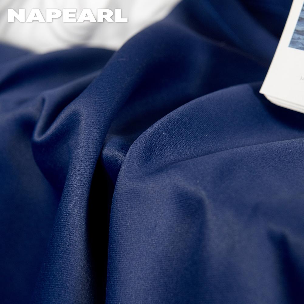 1PC NAPEARL Módní a minimalistický jednobarevný polyesterový vláknitý závěs s krátkým závěsem Dekorativní závěs kuchyňských dvířek