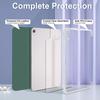Suitable for ipad 10th 11th generation A16 11 inch , Crystal Clear Case with Pencil Slot, Auto Sleep Wake, Acrylic material