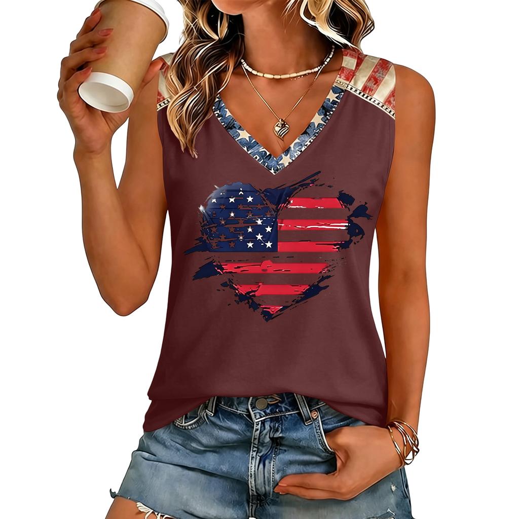 Women V Neck Casual Letter Print Short Sleeve T Shirt Top Loose Fit Soft Fabric Comfortable Pullover Tee for Daily Wear