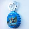 Bulgaria Blu souvenir da viaggio dipinto a mano regalo artigianale collezione di magneti per il frigorifero decorazione della cucina di casa
