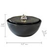 Fontana Compatta Minimalista a Cascata da Interno Soggiorno Scrivania Decorazione ad Acqua Ricircolante Accessorio Cascata Paesaggistica per Ufficio