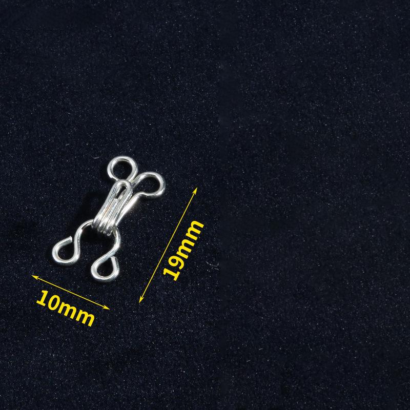 High-Grade Metal Invisible Collar and Underwear Hook Button for Anti-Exposure