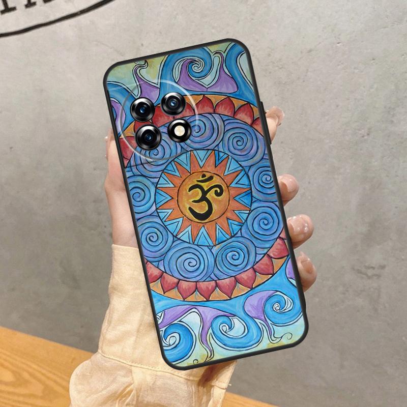 Aum Om Namaste Symbol Zen Yoga Case For OnePlus 15 15R 12 12R 13T 13R 13 11 10 10R 10T 8T Nord 5 CE 2 3 4 Lite N20 N30 Cover