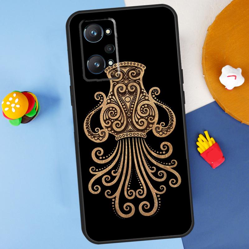 Zodiac Signs For Realme GT7 Pro GT 6T 6 5 C67 C61 C55 C53 C51 C21Y C25S C75 10 11 12 13 14 Pro Plus Case