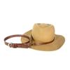 Cowboyhut-Aufbewahrungsständer zum Aufhängen des Gürtels aus PU-Leder, langlebiges Display-Organizer-Rack für Männer und Frauen, Sonnenschutz für den Außenbereich