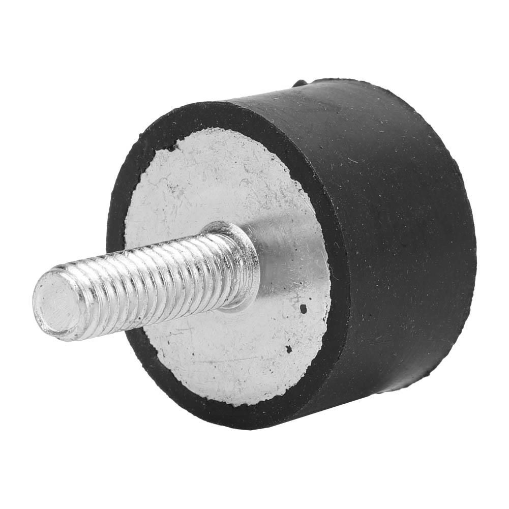 4 STK Anti-vibrasjonsgummi spolemontert isolator Anti-sjokkvibrasjonsdemper (VE25*15 M6*18)
