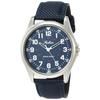 Reloj de pulsera Citizen QQ impermeable ligero para uso diario resistente al agua esfera fácil de leer para hombre azul marino elegante reloj analógico QB38-315