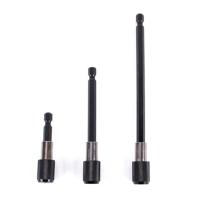 1 Stück Verlängerung Schnellwechsel-Bit-Satz 1/4 Zoll Sechskant-Schaft Langer Griff Schraubendreher-Verlängerungshalter Verlängerungsstange Werkzeuge