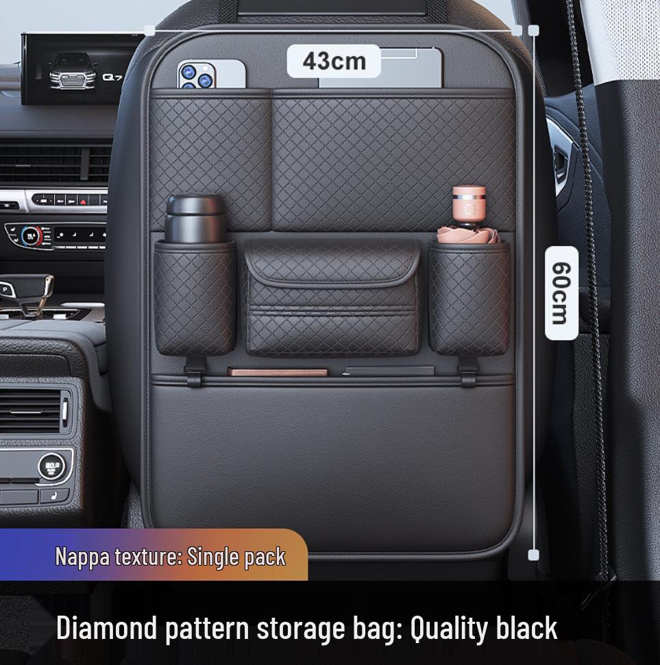 Rücksitz-Organizer mit Taschentuchbox und Aufbewahrungstaschen