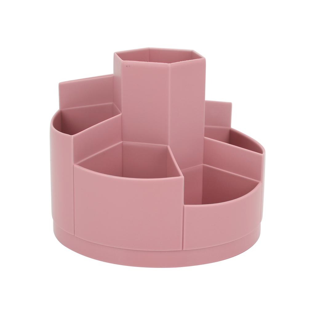 MPRINCE Pennhållare Stor Kapacitet 360 Graders Rotation Slitstark Förvaring Pennhållare för Kontor