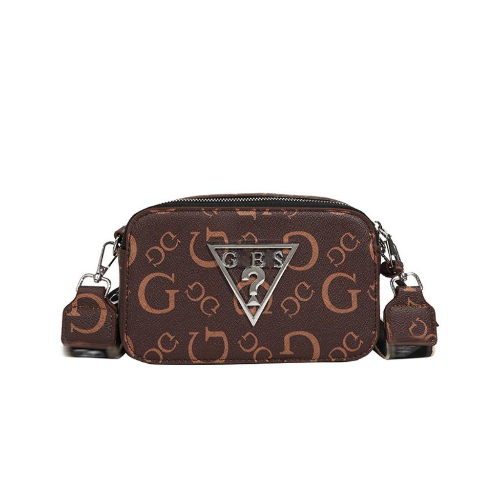 

Trendy Crossbody Camera Bag - Women s Fashion Print & Letter Design