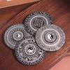 Chinesischer Tai Chi Bagua Drehbarer Feng Shui Kompass Aluminiumlegierung Chinesische Meisterbedarf Glück Segen Heimdekor Ornamente