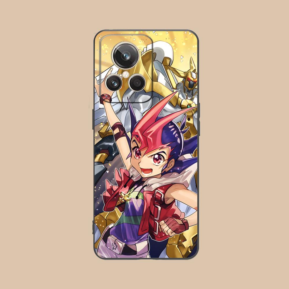 Yugioh Yuma Tsukumo Mobile Phone Case for Realme 15 14 13 12 11 10 9 Pro Plus T i Lite 5G Colorful Printing Cover Cover Luxury