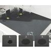 Vintage Espresso Bar Printed Absorbent Drain Mat Super Antiskid Quick Dry Modern Kitchen Counter Coffee Dish Drying Pad