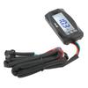 4 In 1 Motorcycle Digital Thermometer LCD Screen Engine Water Voltage Time Meter Universal DC12V