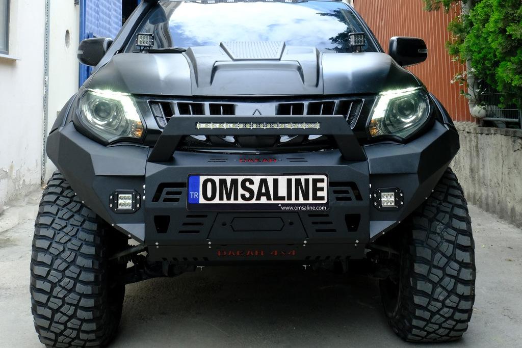 

Front bumper with crankcase protection Dakar (2015-2019) for Mitsubishi L200