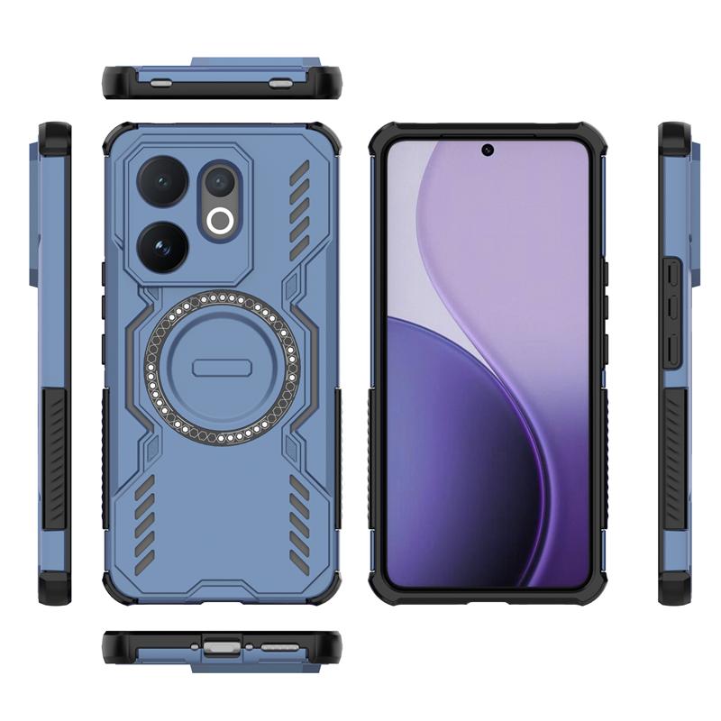For ViVo V60 Case ViVo V60 T4 Pro Cover Heat Dissipation Magnetic Wireless Charging Protective Back Phone Cases On ViVo T4 Pro