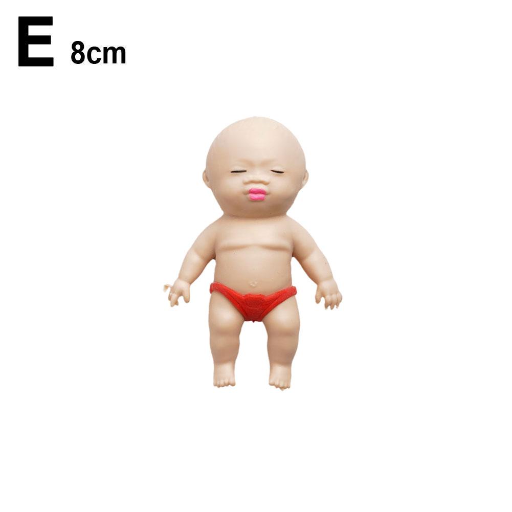 NEW Decompression Black Doll Pinch Fun African Palm Small Doll Strange Interesting Funny Ugly Doll Slow Rebound Ventilatory Toy