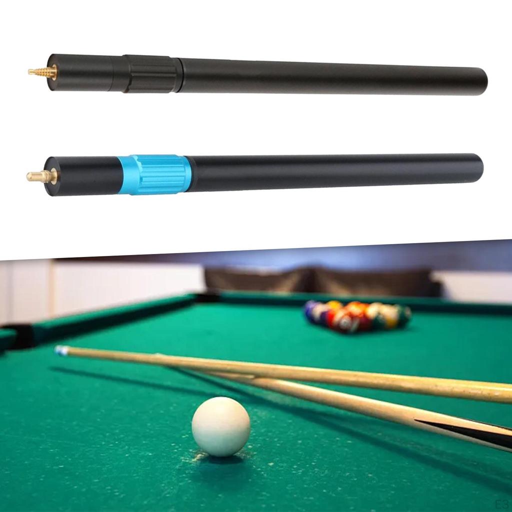 21 Inch Pool Cue Extension, -light Telescopic Billiard Aluminum Alloy