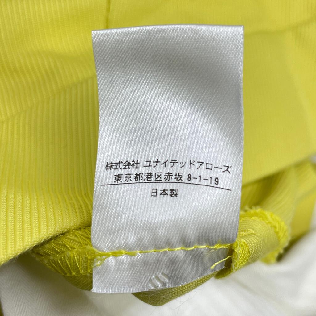 DRAWER Yellow Cotton Twill Slim Pants Bottoms 38 yellowUsed