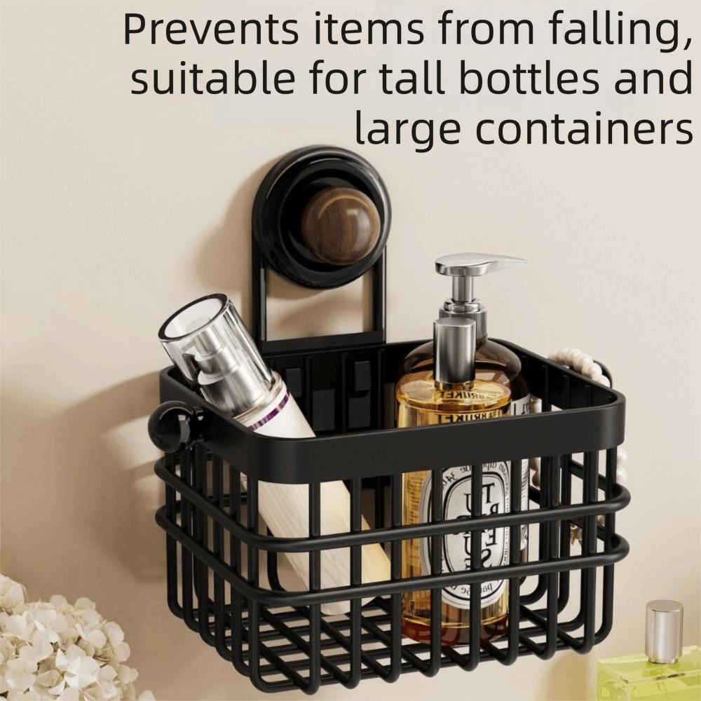 Rostfreie Hänge-Küchenkörbe Saugknopf Hänge-Zwiebelaufbewahrungsbox Gemüse