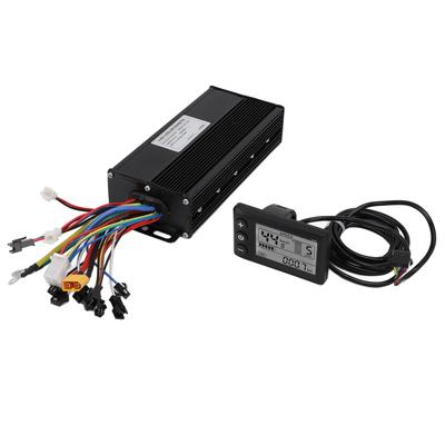 40A 3 Mode Sine Wave Controller S866 Display Electric Cycle Conversion Kit for 36V 48V 52V 1500W