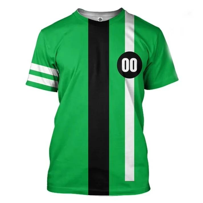 Nové Anime Omnitrix Ben10 Cosplay Trička 3D Potisk Bena Tennysona Dětské Kreslené Tričko Letní Pánské Dámské Harajuku Krátký Rukáv Y2k Top