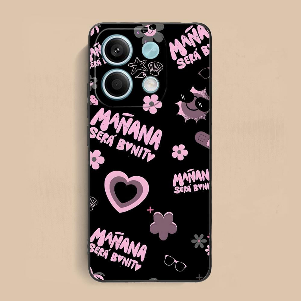 Karol G Latino Mobile Cell Phone Case for Xiaomi Redmi Note 14 13 12 11 S Pro Plus 4G 5G Colorful Printing Cover Cover Pretty