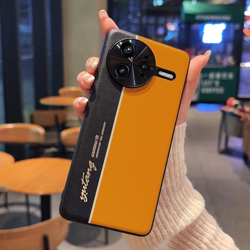Luxury Fluorescent Phone Case For Xiaomi Redmi K80 Pro Cover Leather TPU Shockproof Coque For Xiaomi Redmi K80 Pro Cases Fundas