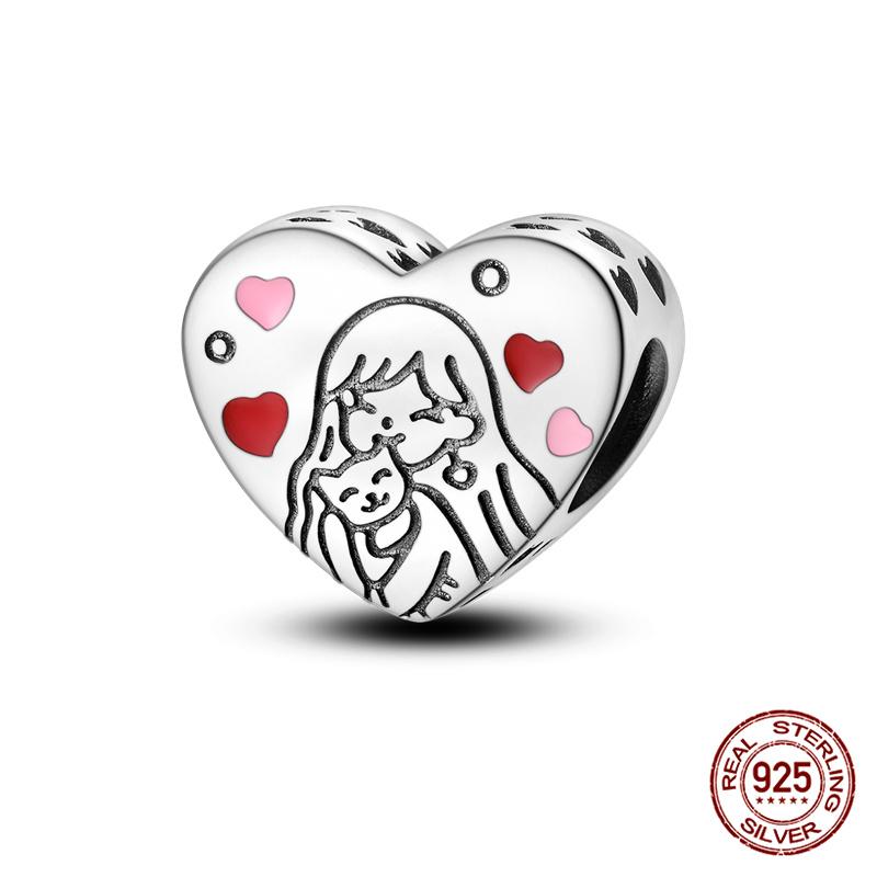 100 Copper Love Angel Blessing Charm Bead Charms Compatible With Authentic Bracelets Do It Yourself Jewellery Making Ideal For Women Gift