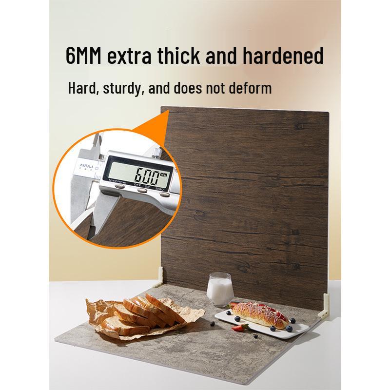 Vintage Industrial Photography Backdrop: Cement & Wood Grain Texture for Food & Style Shoots