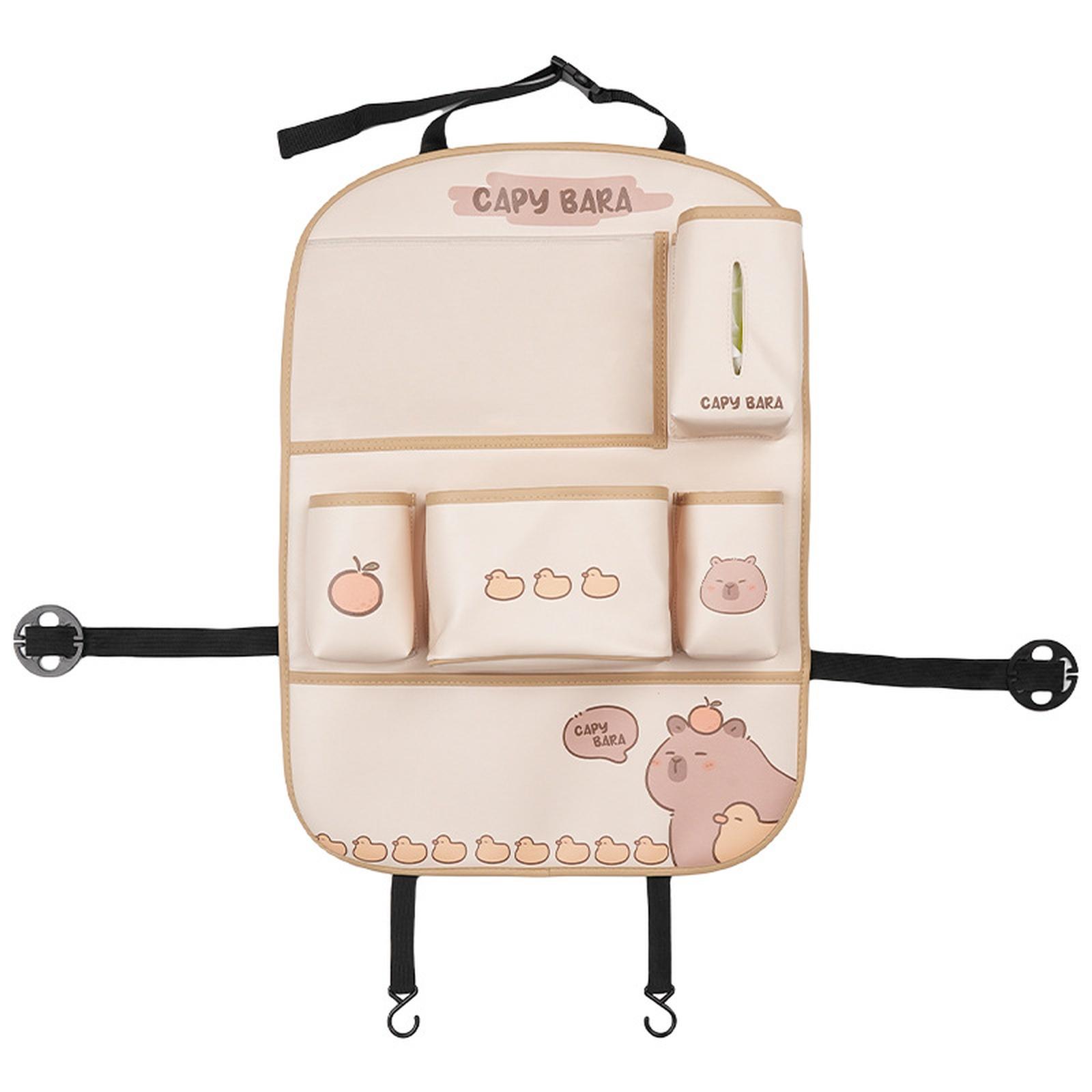 

Car Seat Back Organizer - -Kick Pad Hanging Bag, Multi-Function Vehicle Storage Box One Size