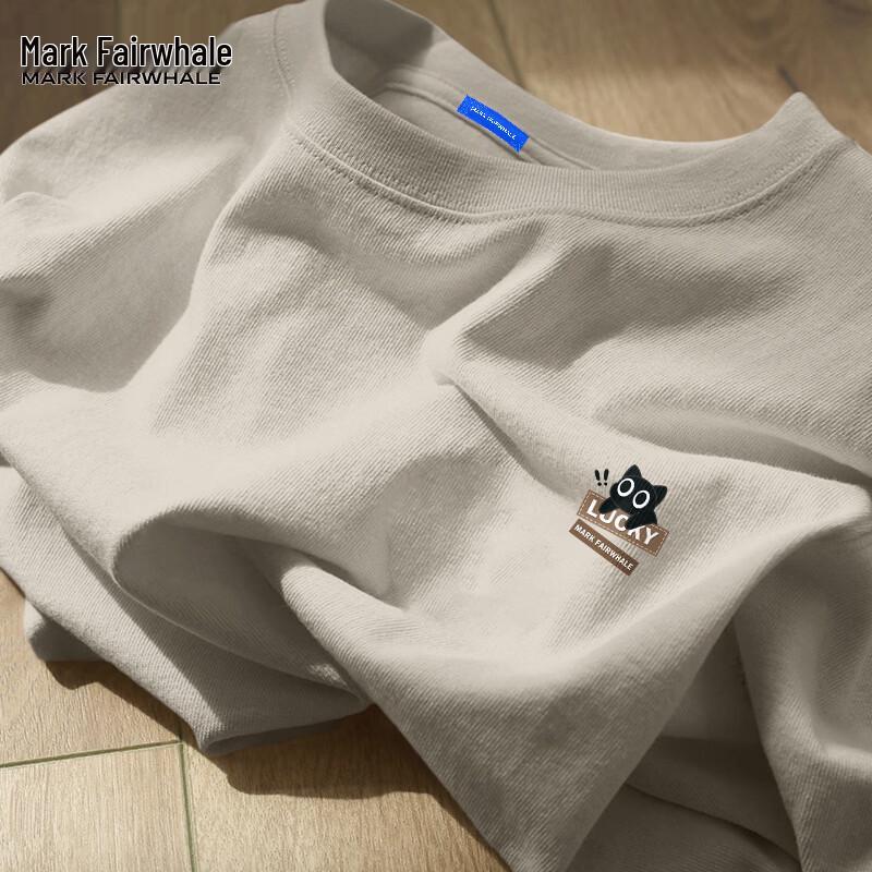 Mark Fairwhale Men s Lucky Cat Graphic Cotton T-Shirt L