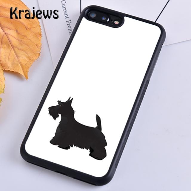 

Мягкий чехол Krajews Westie Scottie Scottish Terrier для iPhone 14 5 6s 7 8 plus XR XS 11 12 13 pro max Samsung S21 S22ultra iPhone 13pro max