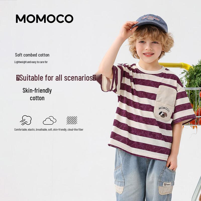 MOMOCO Boy s Short Sleeve T-Shirt 140