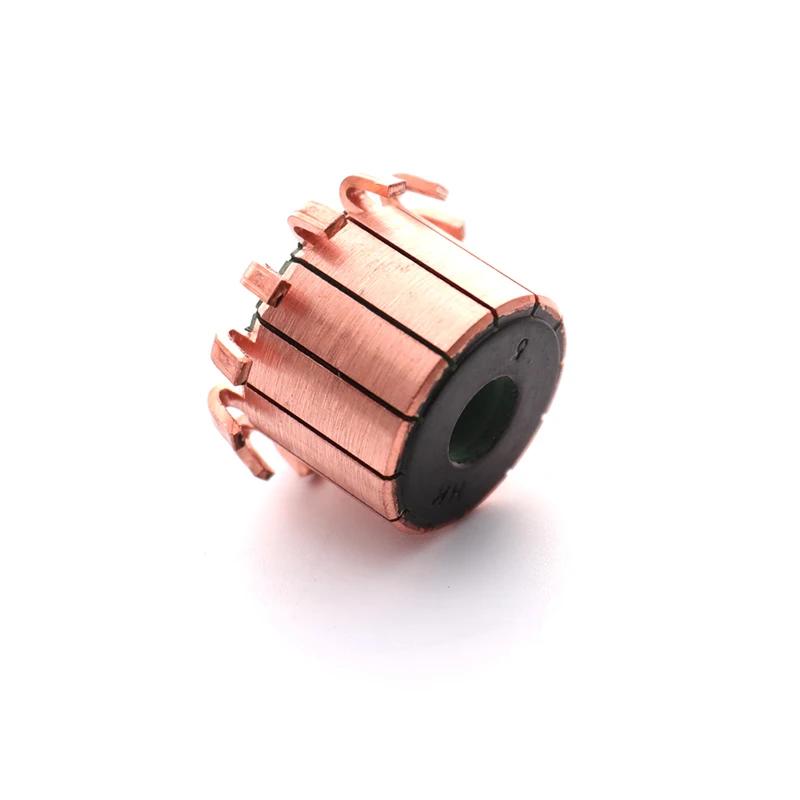 8*23*19.5mm 12 P Diş Bakır Kanca Tipi Elektrik Motoru Komütatör CHY-1518-12