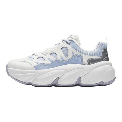 Comfortable Trendy Cute Claw Shoes Wear-Resistant Breathable Height Increasing Low-Top Casual Shoes Women Sneaker White Blue 122538880-1